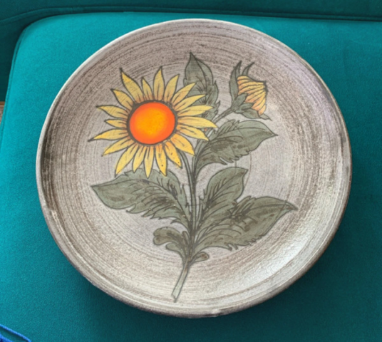 Assiette decorative signe Frank.Mateo